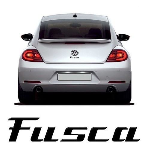 Emblema Fusca Tsi 2013/2016 Adesivo Traseiro Modelo Original