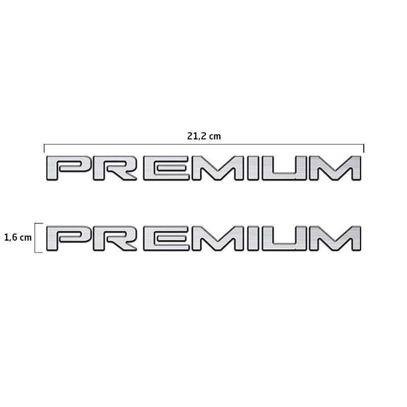Par De Emblemas Premium Corsa 2005/2012 Adesivo Resinado