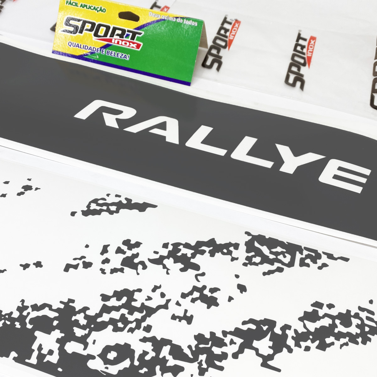 Faixa Gol Rallye G6 2015/2016 Adesivo Grafite Completo