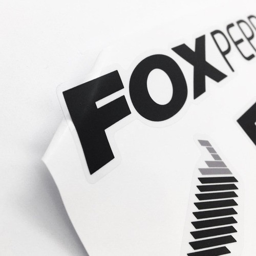 Kit Adesivo Faixa Fox Pepper 2015/2018 + Soleira Protetora Preto
