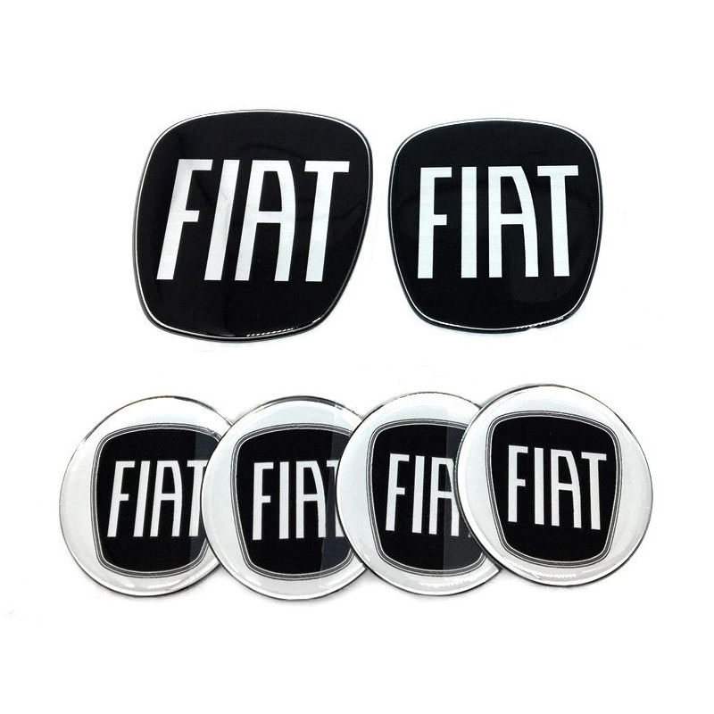 Kit Black Faixa Bravo Sporting 2010 Até 2016 + Emblemas Fiat