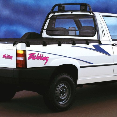 Kit Faixas Pick-Up Fiat Fiorino Trekking 1996 Adesivo Completo