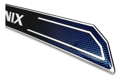 Soleira Diamante Onix 2020/2022 Turbo Plus Com Protetor De Porta