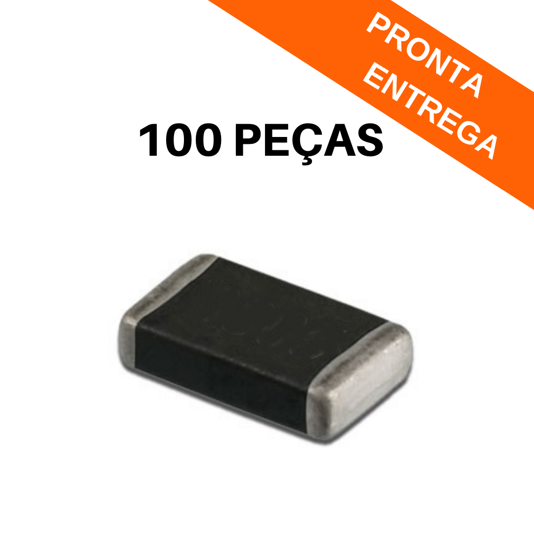 100 peças - Resistor 3K9 0805 SMD 1/8W 5%