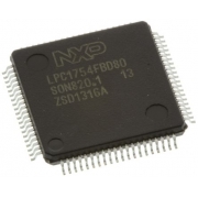 Ci Microcontrolador LPC1754FBD80 SMD LQFP-80 - NXP Semiconductors