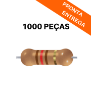 Kit 1000 peças - Resistor 120R 5% 1/8W Axial CR12