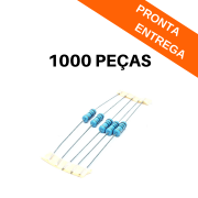 Kit 1000 peças - Resistor 1R8 2W 5% Axial
