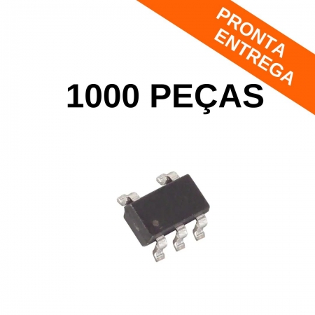 Kit 1000 Peças - Transistor Regulador de Tensão LMR62014XMFX SOT-23-5 (SMD)