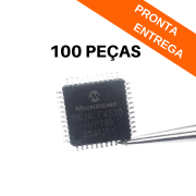 Kit 100 peças - Ci Microcontrolador PIC18LF4520-I/PT SMD TQFP-44