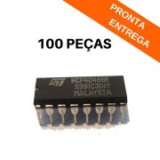 Kit 100 peças - Circuito Integrado HCF4046BE DIP-16 - ST