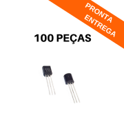 Kit 100 peças - Transistor 2SD1302-S TO-92 NPN (D1302)