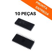 Kit 10 peças - Ci Microcontrolador PIC18F26K22-I/SO SMD SOIC-28