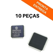 Kit 10 peças - Ci Microcontrolador PIC18F4550 I/PT SMD TQFP-44 - Microchip