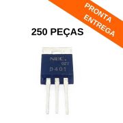 Kit 250 peças - Transistor 2SD401A TO-220 original - NEC