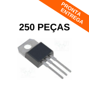 Kit 250 peças - Transistor Triac BT137-600E TO-220 600v 8a