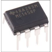 Kit 25 peças - Ci Amplificador de uso geral MC1458P DIP8 - Texas Instruments