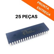 Kit 25 peças - Ci Microcontrolador PIC18F46K22 I/P DIP-40