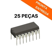 Kit 25 peças - Circuito Integrado MC10231P PDIP-16 (PTH)
