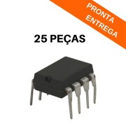 Kit 25 peças - Circuito Integrado MCP41010 I/P DIP-8 - Microchip