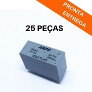 Kit 25 peças - Rele 30v 8a 8 pinos (RI6275-06) - Arpe