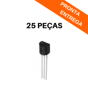 Kit 25 peças - Transistor BC337-25 NPN TO-92 - NXP