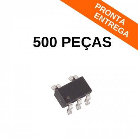 Kit 500 Peças - Transistor Regulador de Tensão LMR62014XMFX SOT-23-5 (SMD)
