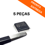Kit 5 peças - Ci Microcontrolador LPC2104B SMD LQFP-48