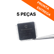 Kit 5 peças - Ci Microcontrolador PIC18LF4520-I/PT SMD TQFP-44