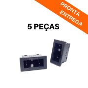 Kit 5 peças - Suporte Porta Fusivel BTF5-BHC1 5x20 (BHC1)