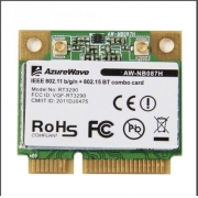 Placa de Rede Wifi Modulo AW-NB087H(RT3290) PCIE AZUREWAVE WIRELESS (CKD-THINCAYON)