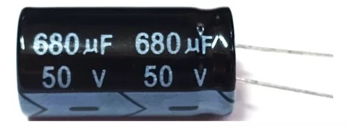 Capacitor Eletrolítico 680uF 50V 85ºC (13x20) - KETUO