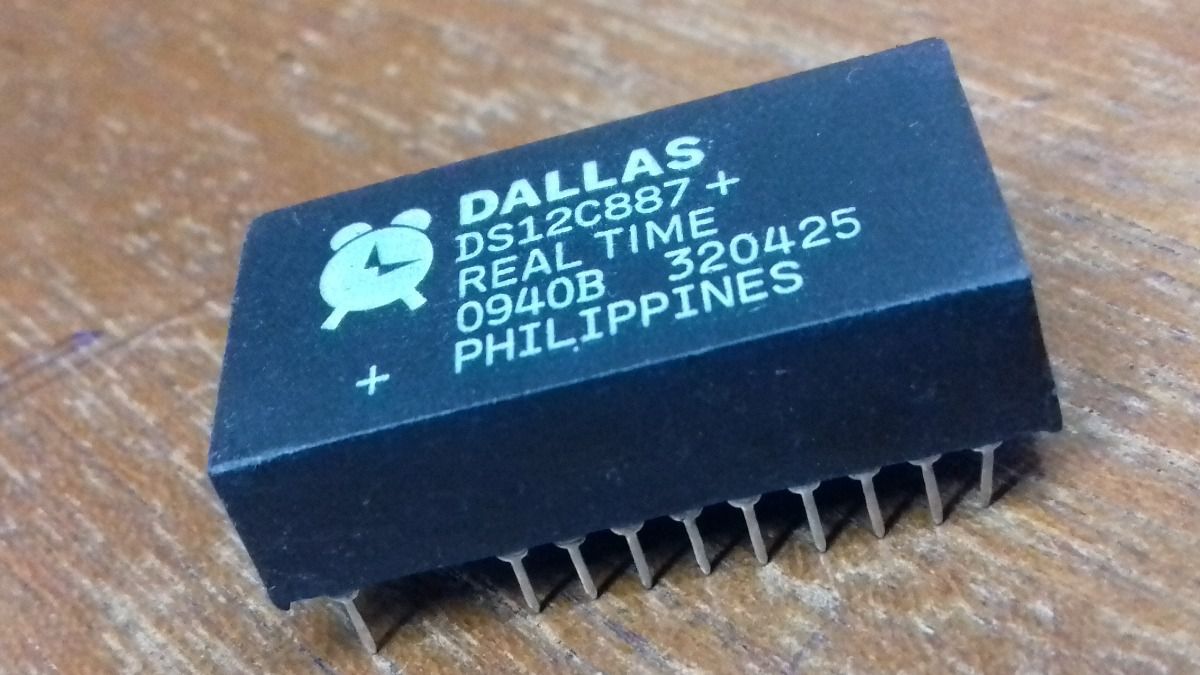 Circuito Integrado DALLAS DS12C887 + REAL TIME DIP18