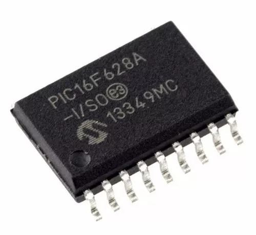 Circuito Integrado Microcontrolador PIC16F628A I/SO SMD SOIC-18