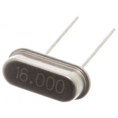 Cristal Oscilador de Quartzo perfil baixo 16.000mhz HC-49/S (16Mhz)