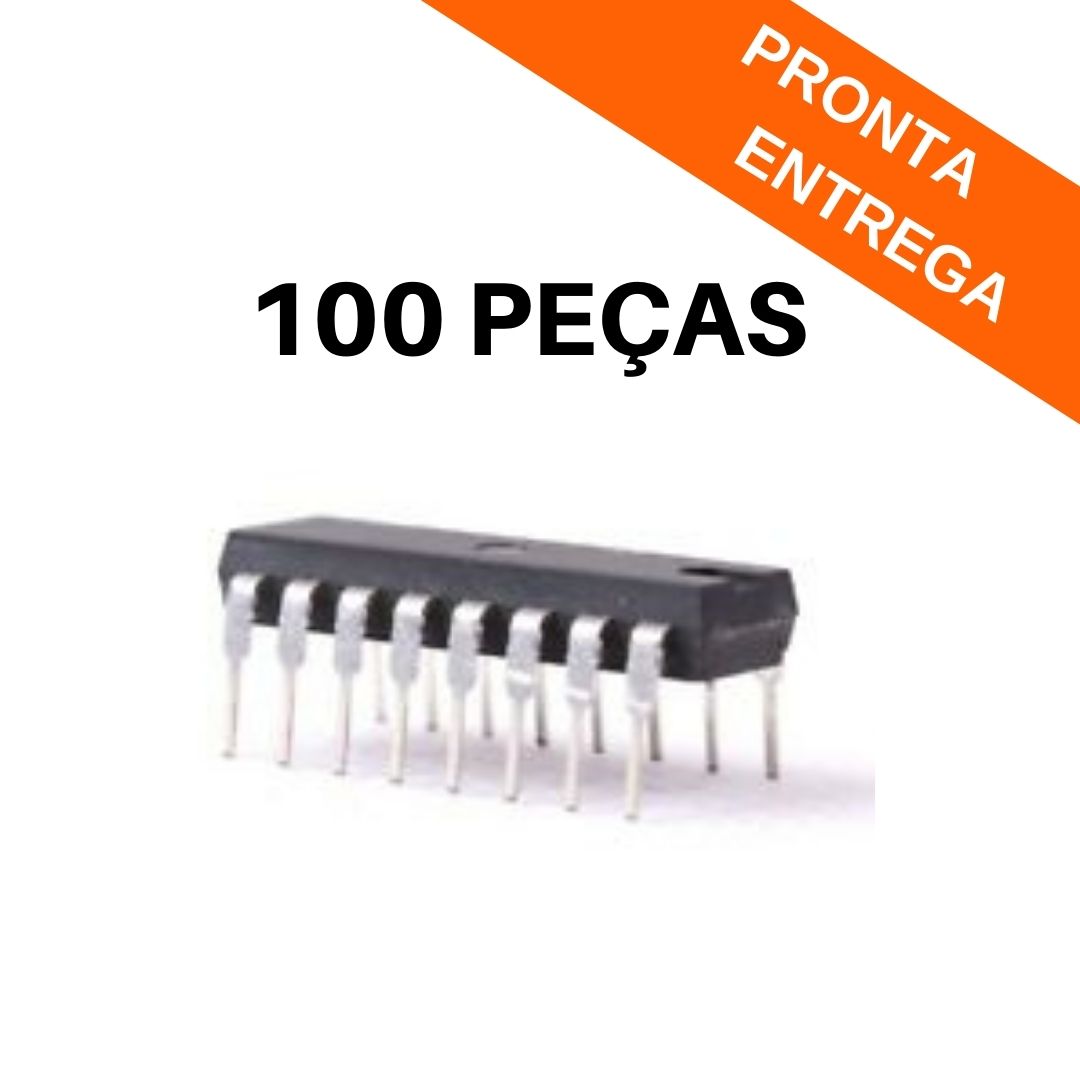 Kit 100 peças - Circuito Integrado UPD1986C DIP-16
