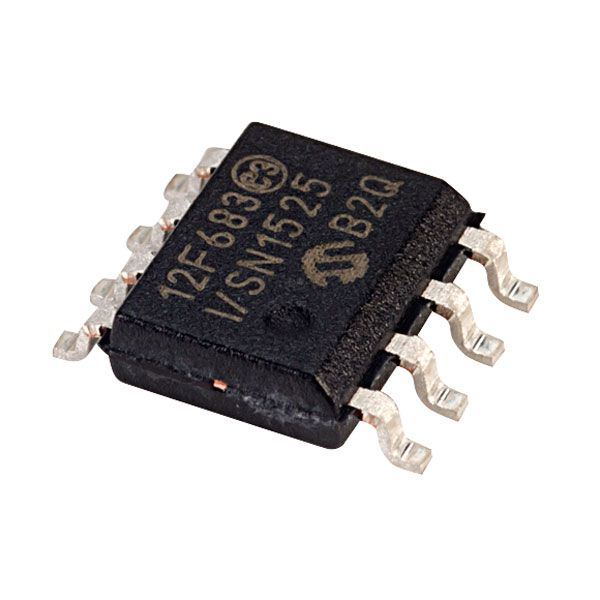 Kit 10 peças - Ci Microcontrolador PIC12F683 I/SN SMD SOIC-8 - Microchip