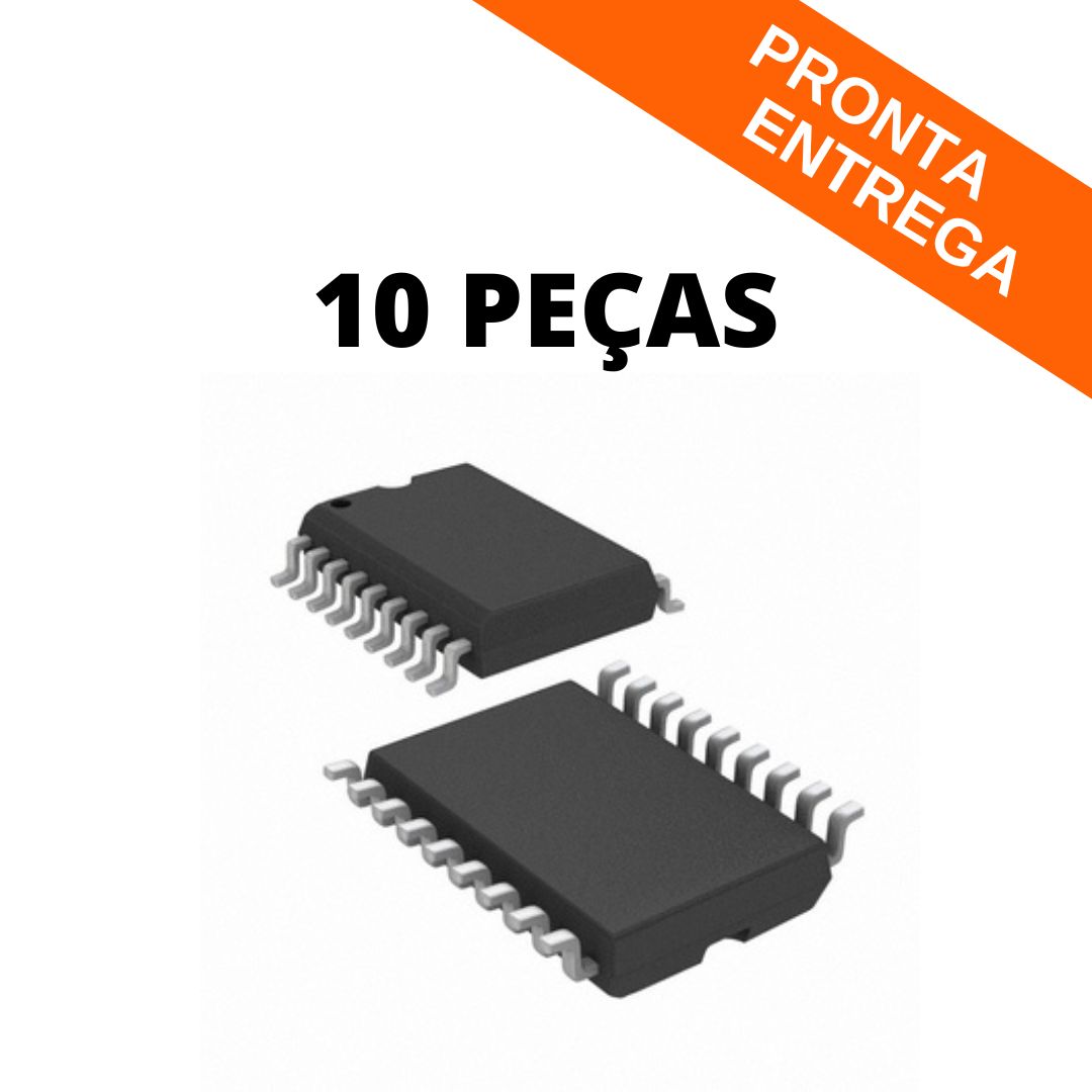 Kit 10 Peças - Ci Microcontrolador PIC16LC620-04/SO SMD SOIC-18