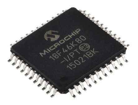 Kit 10 peças - Ci Microcontrolador PIC18F46K80 I/PT SMD TQFP-44 - Microchip