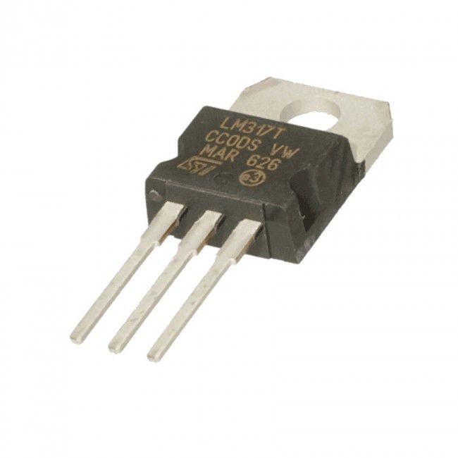 Kit 10 peças - Transistor Regulador de Tensão LM317T TO-220