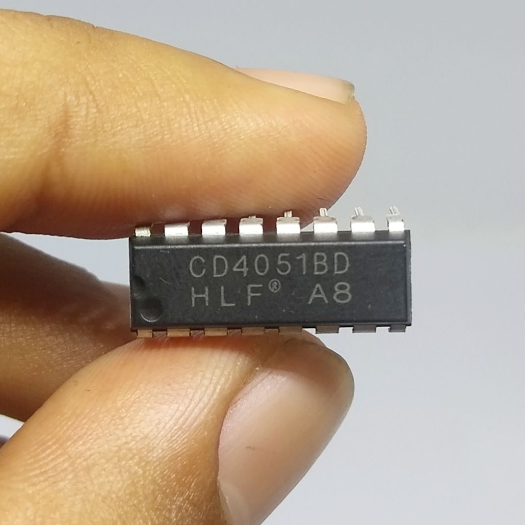 Kit 10 peças - Circuito Integrado CD4051BD DIP16 - HFL