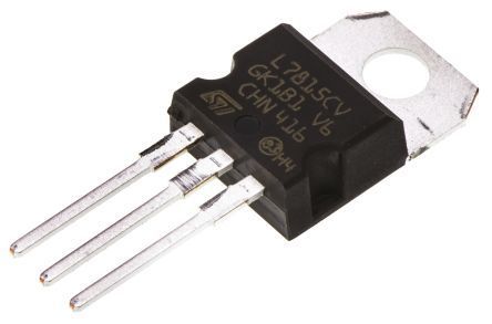 Kit 10 peças - Transistor Regulador de tensão L7815CV TO-220 ST (7815)