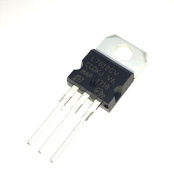 Kit 10 peças - Transistor Regulador de tensão L7812CV TO-220 - ST