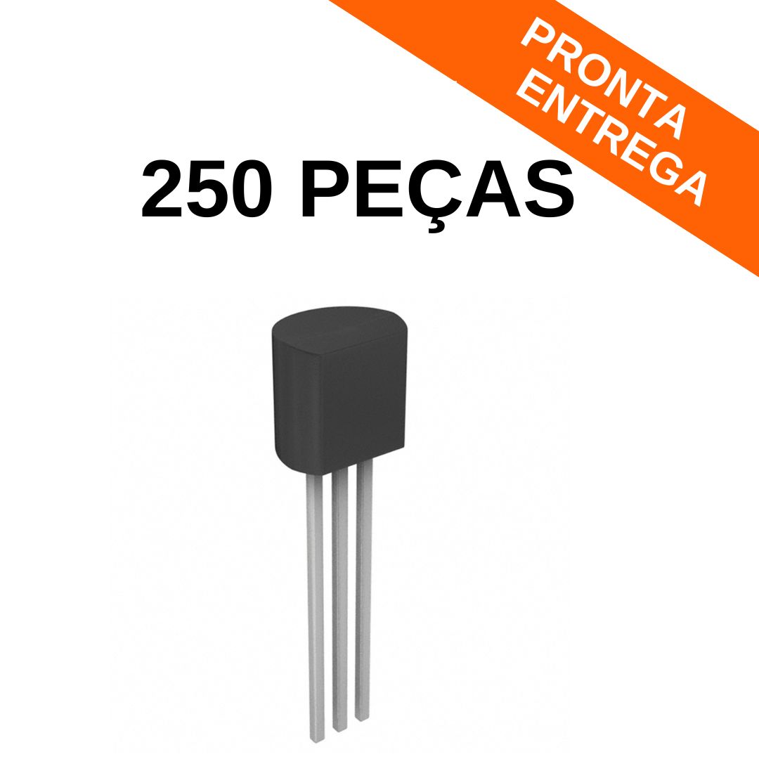 Kit 250 peças -  Transistor BC328-25 PNP 25V 0.8A TO-92