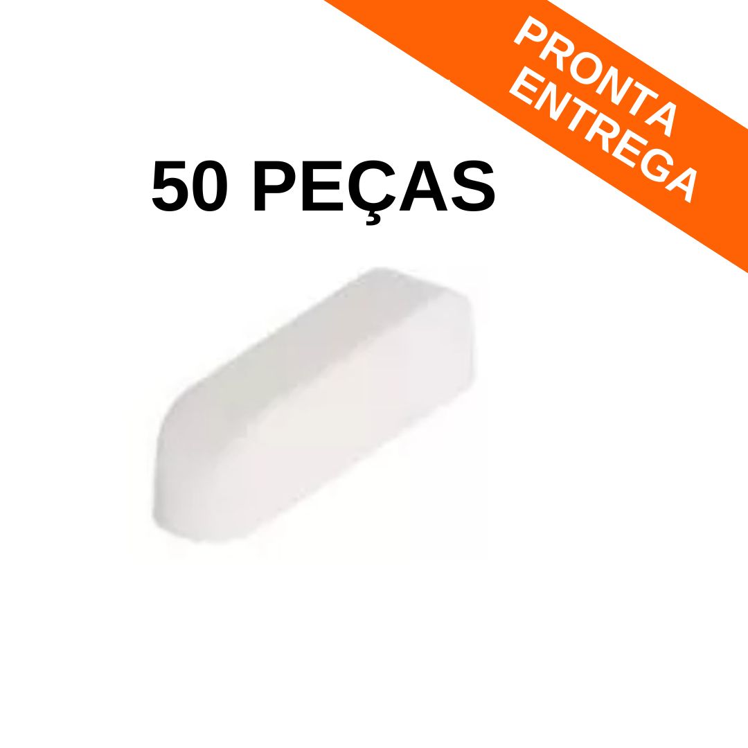 Kit 50 peças - Caixa Patola Branca 10x10x41 mm (REED-004)