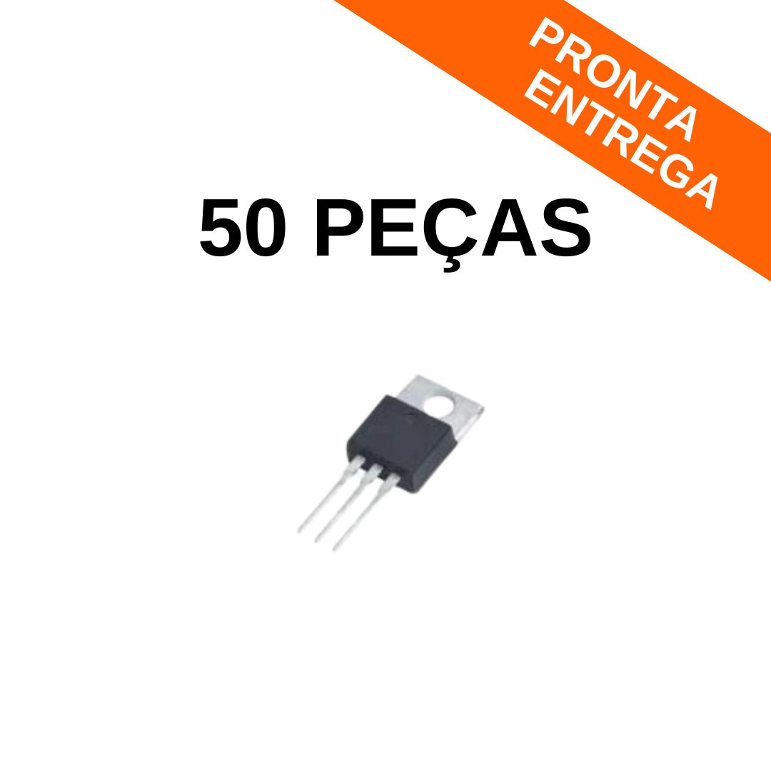 Kit 50 Peças - Transistor TIP127 TO-220 (PTH)