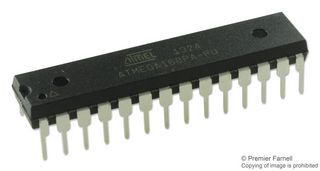 Kit 5 peças - Ci Microcontrolador Atmega168pa-pu Dip28 