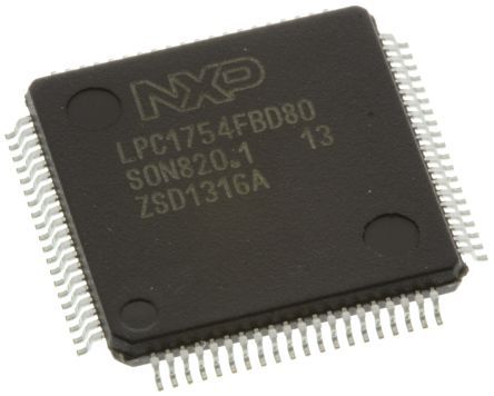 Kit 5 peças - Ci Microcontrolador LPC1754FBD80 SMD LQFP-80