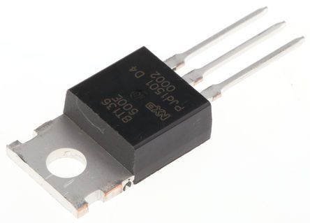 Kit 5 peças - Transistor Triac BT136-600E 4A 600V TO-220