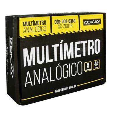 Multímetro Analógico Sc-360tr - KOKAY