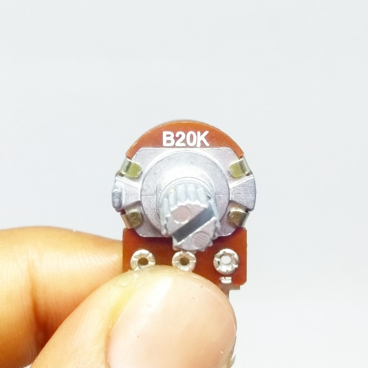Pacote 100 peças - Potenciômetro Linear 20K L15 (B20K) - WH148-1